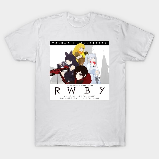 RWBY - Volume 2 OST Album Cover T-Shirt by indieICDtea